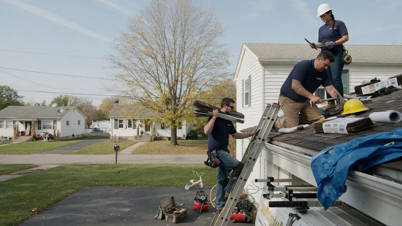 Local Roofing Contractors in Hawkins, WI near me